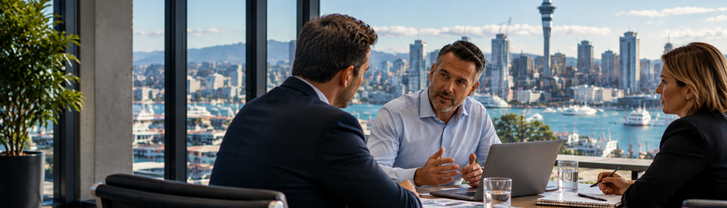 Harbourview Boardroom Strategy Meeting